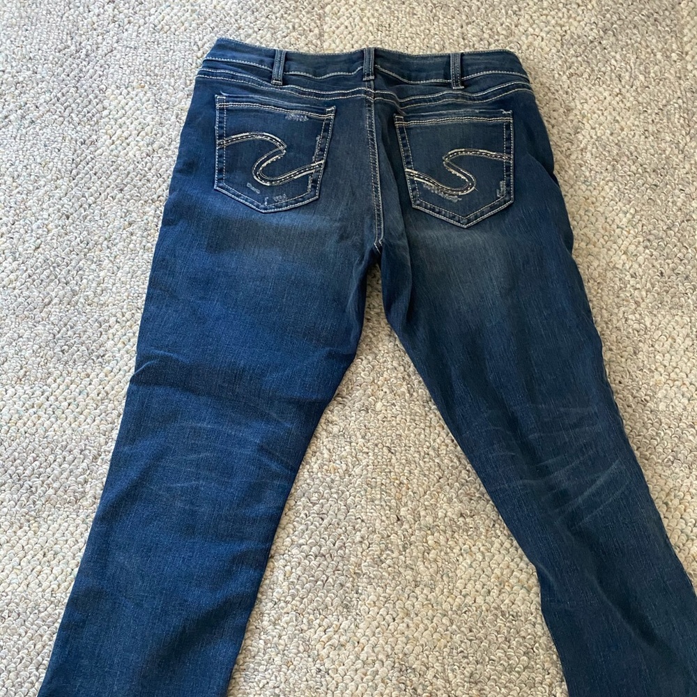 Silver Capris
